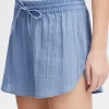 ICHI accessories IAFOXA Shorts DellaRobbiaBlue Hot