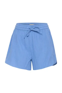 ICHI accessories IAFOXA Shorts DellaRobbiaBlue Hot