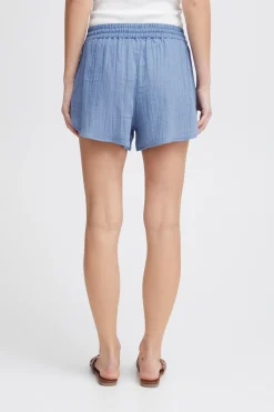 ICHI accessories IAFOXA Shorts DellaRobbiaBlue Hot
