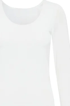 ICHI accessories IAGRO T-shirt met lange mouwen CloudDancer Hot