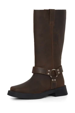 ICHI accessories IATITA Boots WashedBrown Discount