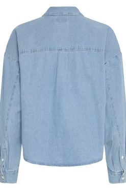 Ichi IHARCHER Denim blouse Lightbluewashed Hot