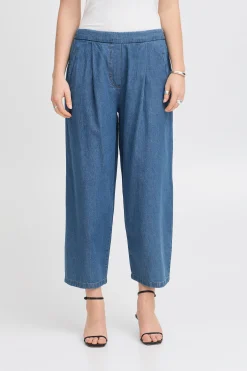 Ichi IHARCHER Jeans Washedmed.blue Fashion