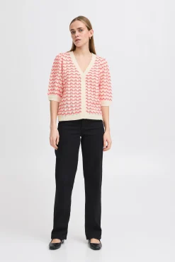 Ichi IHARDINA Vest Geranium Clearance