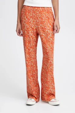 Ichi IHAYA Broek CoralRoseLeoAop New