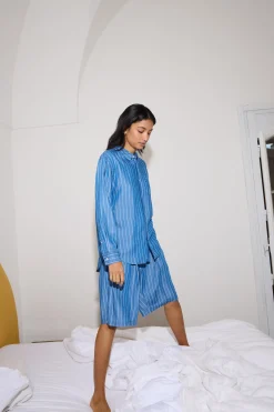 Ichi IHBECCOS Denim blouse New