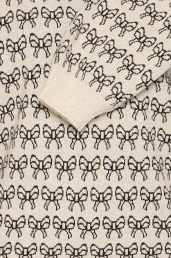 Ichi IHBRIELLE Pullover Oatmealw.black Fashion