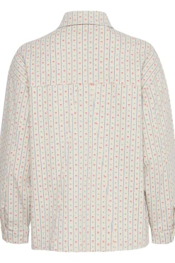 Ichi IHBROKES Denim blouse Online