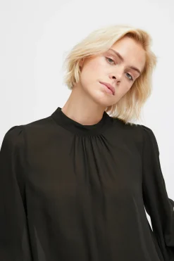 Ichi IHCELLANI Blouse Black Online