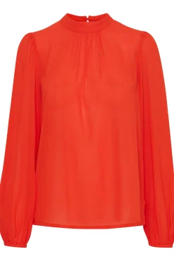 Ichi IHCELLANI Blouse Orange.com Discount