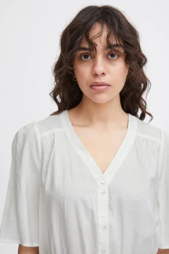 Ichi IHCINOMA Blouse CloudDancer Sale