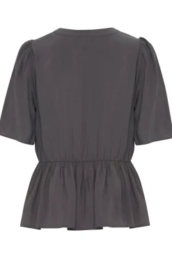 Ichi IHCINOMA Blouse Asphalt Clearance
