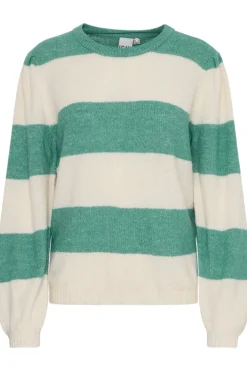 Ichi IHDUSTY Pullover BerylGreen Discount