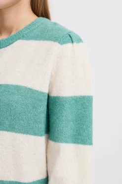 Ichi IHDUSTY Pullover BerylGreen Discount