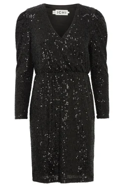 Ichi IHFAUCI Jurk Black Fashion