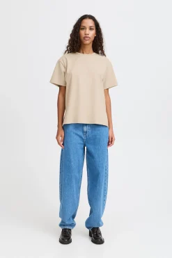 Ichi IHKALA T-shirt Doeskin Discount
