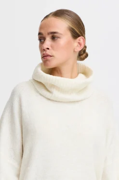Ichi IHKAMARA Pullover CloudDancer Fashion