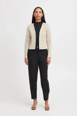 Ichi IHKATE Blazer Doeskin Discount