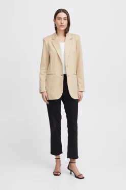 Ichi IHKATE Blazer Doeskin Hot
