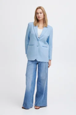 Ichi IHKATE Blazer DellaRobbiaBlue Sale