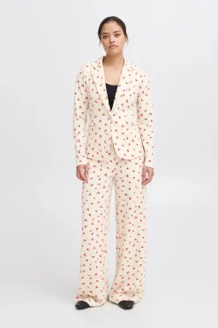 Ichi IHKATE Blazer GeraniumFloweraop Clearance