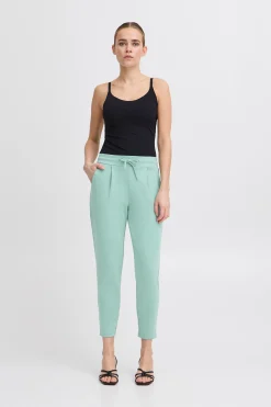Ichi IHKATE Broek BerylGreen Discount