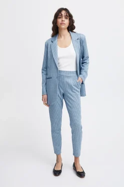 Ichi IHKATE Broek DellaRobbiaBlue Sale