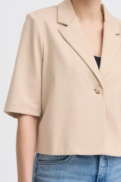 Ichi IHKATE CROPPED Blazer Doeskin Online