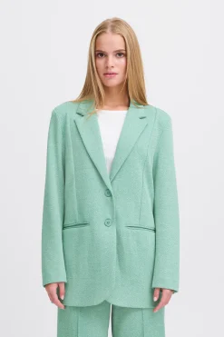 Ichi IHKATE JACQUARD OVERSIZE Blazer New
