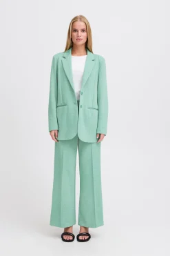 Ichi IHKATE JACQUARD OVERSIZE Blazer New