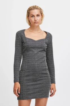 Ichi IHKATE Jurk Black Outlet
