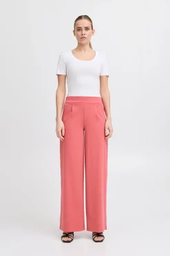 Ichi IHKATE LONG WIDE Broek HollyBerry Sale
