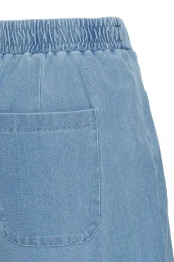 Ichi IHKATE Shorts KateDenimLightBlue Discount