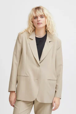 Ichi IHLEXI Blazer Doeskin New