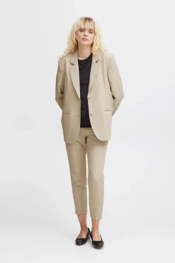 Ichi IHLEXI Blazer Doeskin New