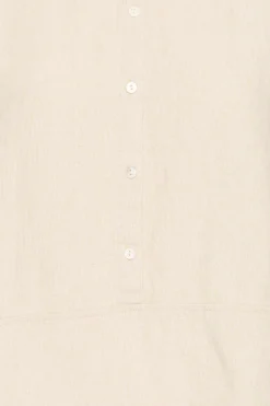 Ichi IHLINNO Blouse met korte mouwen NaturalEcru Clearance