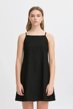 Ichi IHLINNO Jurk Black Discount