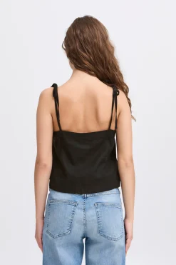 Ichi IHLINNO Mouwloos shirt Black Best