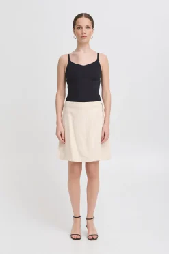 Ichi IHLINNO Rok NaturalEcru Discount