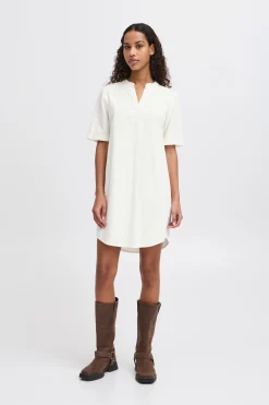 Ichi IHLINO Jurk CloudDancer Hot