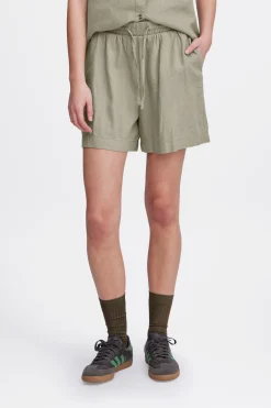 Ichi IHLINO Shorts Vetiver Hot