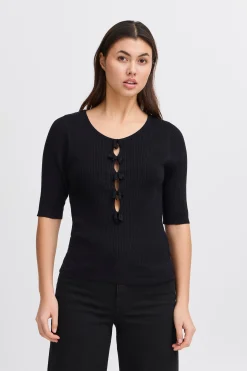Ichi IHMAFA Pullover Black Fashion