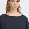 Ichi IHMARRAKECH Blouse TotalEclipse Outlet