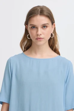Ichi IHMARRAKECH Blouse DellaRobbiaBlue Hot