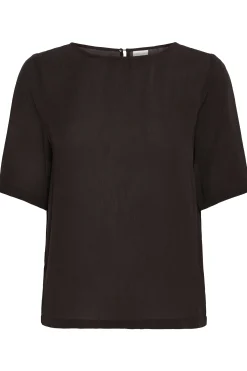 Ichi IHMARRAKECH Blouse Black New