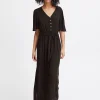 Ichi IHMARRAKECH Jurk Black New