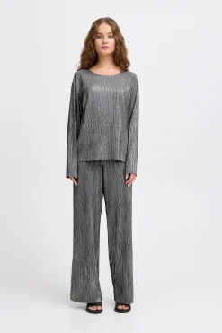 Ichi IHMATHILDE Broek Asphalt Discount