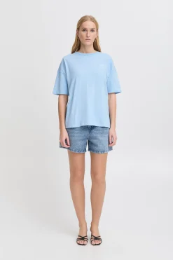Ichi IHNABINO T-shirt DellaRobbiaBlue Sale