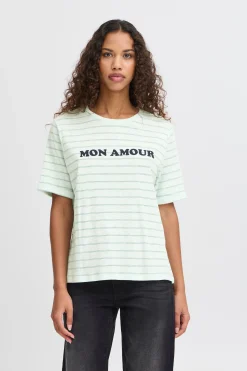 Ichi IHNOVA T-shirt BerylGreen Online