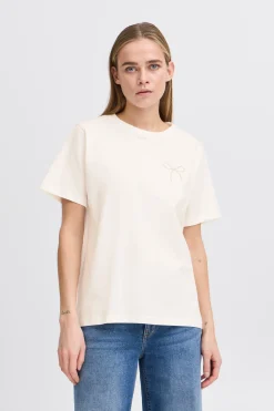 Ichi IHNYNNA T-shirt CloudDancer Outlet